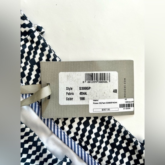 Rosso35 print shorts stretchy pockets size 48 XL nwt - Picture 2 of 8